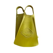 Toobs Bluntcut Bodyboard Fins Yellow Size Large Scuba Diving Snorkeling Boogie