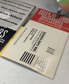 Joe Montana&rsquo;s Football (Sega CD, 1993) Disc & Manual, Reg. Card,  Tested