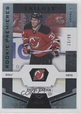 2016 Upper Deck Trilogy Rookie Premieres Level 1 Black 10/99 Pavel Zacha #83 a3q