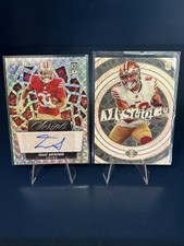 Isaac Guerendo 2x RC Lot! Mosaic Scripts AUTO & Mystique RC, SF 49ers