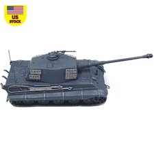 1/72 Alloy WWII German Berlin 1945 Tiger II Tank Model Military Collection
