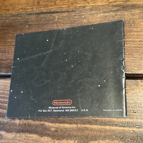 Wild Gunman NES Manual Solo Original Nintendo Folleto Aut&eacute;ntico