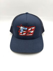 New Nicky Hayden #69 Trucker Hat Snapback Blue Moto GP Ball Cap