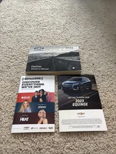 2023 Chevy Equinox Owners Manual Full Set Oem