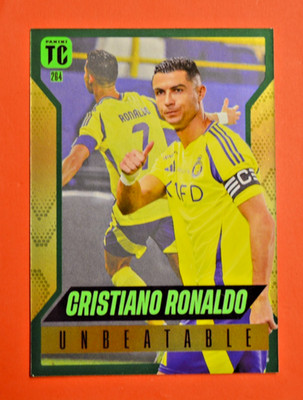 Panini Fußball Trading Card Top Class 2025 - Unbeatable Cristiano Ronaldo Green