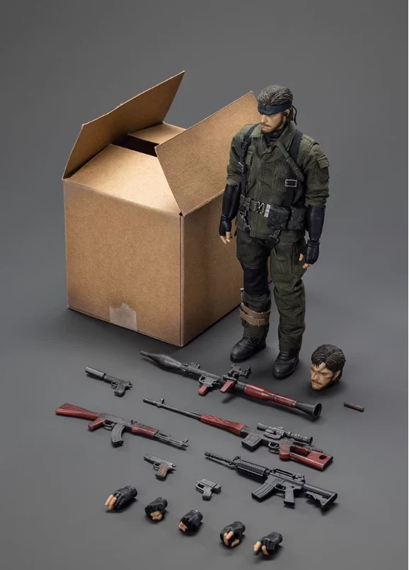 Figura de acción de lujo Kraken Studio 1/12 Metal Shadow Gear Solid Snake pedido anticipado Foto 2 de 4