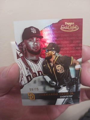 fernando tatis jr 58 of 75 golden label
