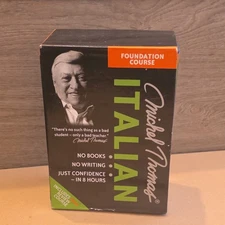 Italian Michael Thomas Foundation Course 10 CD Audio Set VGC No Books No Writing