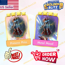 MONOPOLY GO! GOLDEN BLITZ Principessa Priss & Metal Mood⚡ Economico + Disponibile 24/7