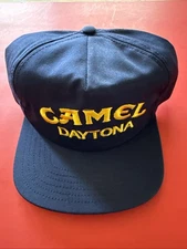 Camel Daytona Motocross Snapback Trucker Hat NASCAR Racing