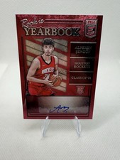 2021-22 Donruss Elite - Rookie Yearbook Autographs Alperen Sengun #RY-ASE...