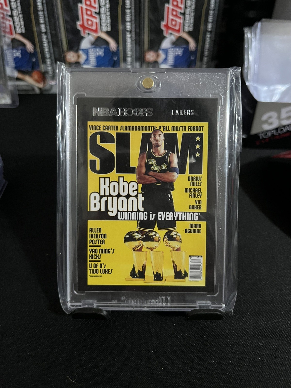 KOBE BRYANT 2020-21 PANINI NBA HOOPS #19 SLAM MAGAZINE