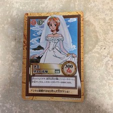 One Piece Nami Carddass Hyper Battle Card C337 Bandai 2001 Wedding Vintage