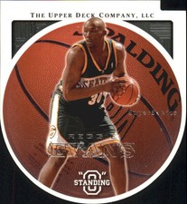 2003-04 Upper Deck Standing O Die Cuts/Embossed #75 Reggie Evans - BSK