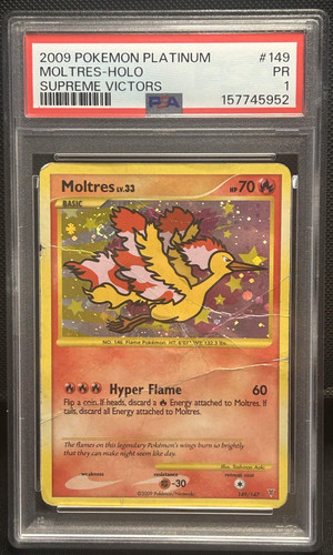 Moltres graded PSA 1 for sale on eBay