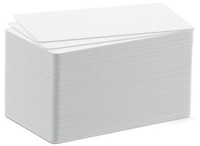 DURABLE Plastikkarten Standard für Kartendrucker DURACARD weiß 100 Karten