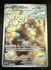 Dudunsparce 229/193 Illustration Rare Paldea Evolved Pokemon Holo Near Mint on eBay