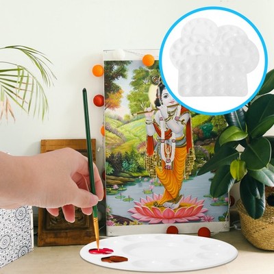  10 stücke kunst paletten paint paletten malerei palettes maltschalen pigment