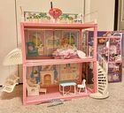 Vintage Barbie Glamour Home with box and furniture