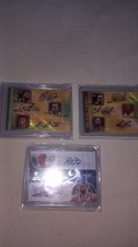Cartes de basketball autos Tony Parker Topps trademark moves et SP rookie thread