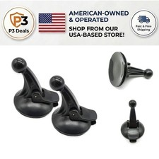 Lightweight Suction Cup GPS Mount for Garmin - 2PCS for Stress-Free Navigation