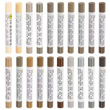 Furniture Repair Crayons, 20Pcs Touch Up Pen Markers, Technology Wood Series