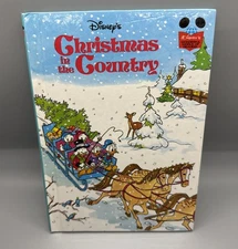 Vintage 1982 Walt Disney’s "Christmas In The Country" Book Club Edition HC New