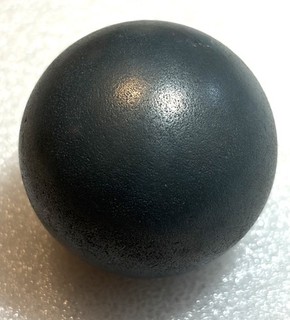 Minigolfball Deutschmann 083 Blau Speckling Sehr alte gesuchte Rarität!