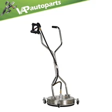 4000 psi 16.5" Pressure Washer Surface Cleaner With Handles & 4 Spinner Wheels