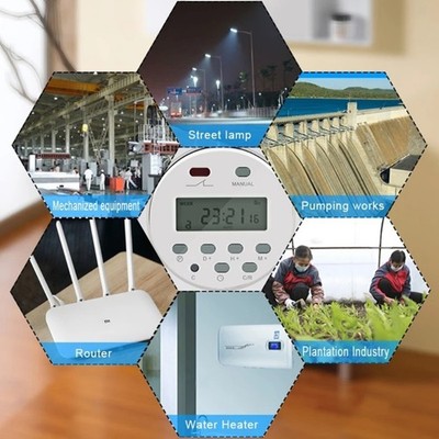 Energy Saving Intelligent Timer Switches For Precise Control Electrical Devices