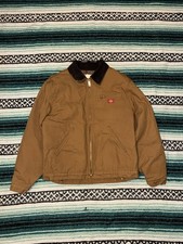 Vintage 90s/00s Blanket Lined Dickies Canvas Detroit Jacket, Size Large