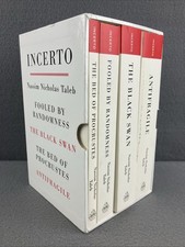 Incerto Four Book Box Set Taleb Randomness Black Swan Procrustes AntiFragile