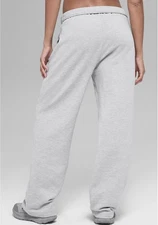 Alo Accolade Straight Leg Sweatpant heather Grey small