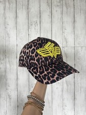 Genice GC Baseball Cap Leopard Print Hat Adjustable One Size New!