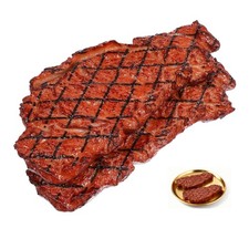 2Pcs Realistic Artificial Cooked Roast Beef Realistic Play Food for Photograp...