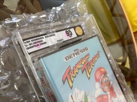 Trampoline Terror Sega Genesis NTSC USA VGA 95 Gold NOT WATA Rare Top Population