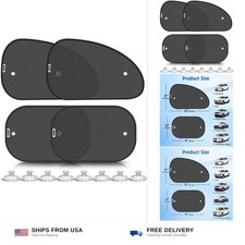 2026 New Upgrade Car Window Shades for Side Window 4 Pack ,Car Window Shade f...