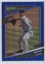 2021 Panini Donruss Variation Holo Blue Lucas Giolito (Big Foot) #90 1g2w