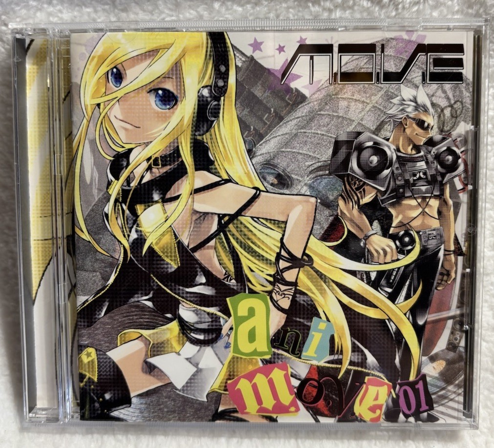 M.O.V.E - Anim.o.v.e 01- Animation Album CD- Japanese- 2009 Avex Tune