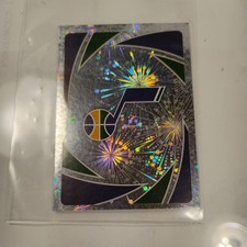 2020-21 NBA Sticker Collection Holo Fireworks Foil Utah Jazz