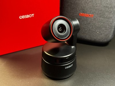 OBSBOT Tiny 4K PTZ Webcam AI Powered Auto Framing Autofocus Camera Kit