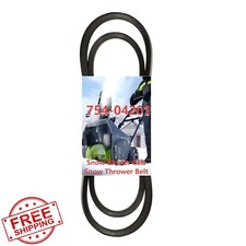 Zhuried Snow Blower Drive Belt 754-04201 MTD Troy-Bilt 3/8"x36"