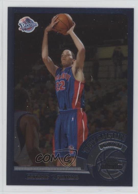 2002-03 Topps Chrome Tayshaun Prince #144 0d08