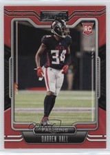 2021 Panini Playbook Rookie Darren Hall #178 fm0