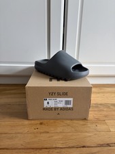 Sizes 8-13 - Adidas Yeezy Slide Slate Grey 100 AUTHENTIC FAST FREE SHIPPING