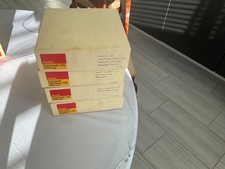 Kodak Carousel Transvue 140 Slide Tray With Original Boxes Lot Of 4 Vintage