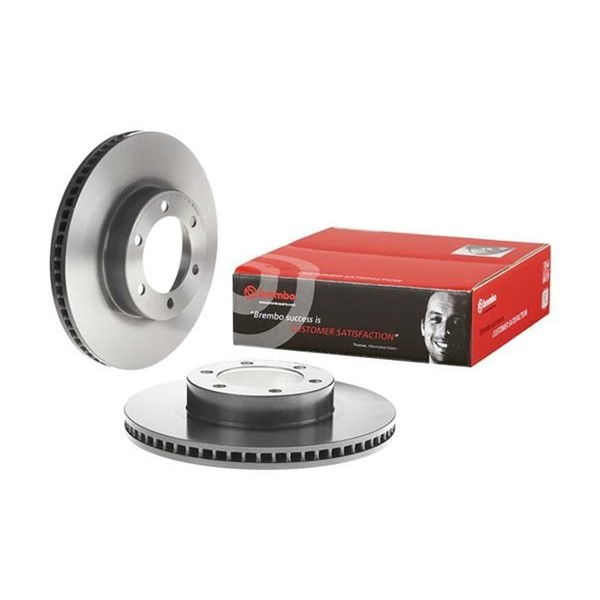 2X Brembo Bremsscheiben 338Mm InnenbelÜFtet Vorne Passend FÜR Toyota Land-image