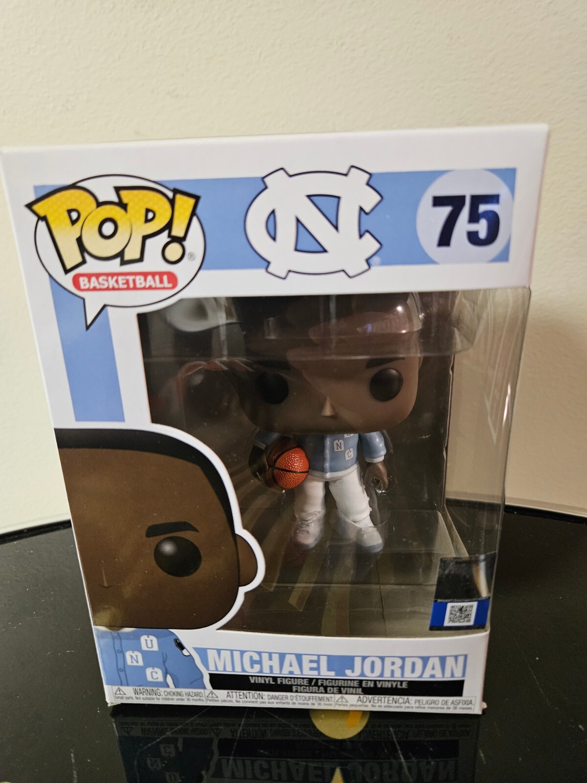 Funko Pop! Basketball Michael Jordan Warm Up Nba North Carolina Figure #75