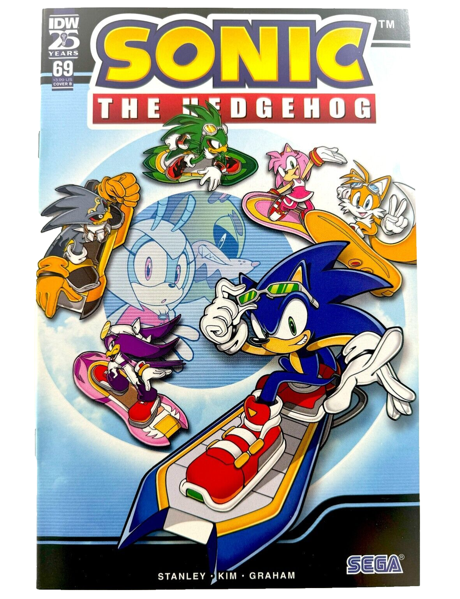 IDW SONIC THE HEDGEHOG (2024) #69 Cover B CURRY Variant NM Ships