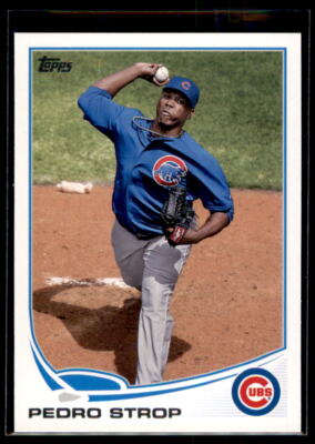 2013 Topps Update  Pedro Strop  #US85 Chicago Cubs